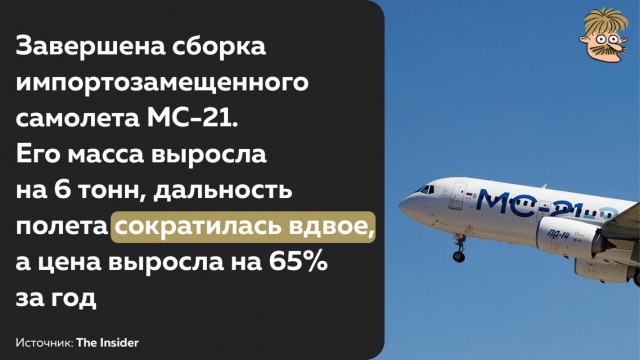 Второй опытный МС-21 в полностью импортозамещенной версии проходит приемо-сдаточные испытания на ИАЗ