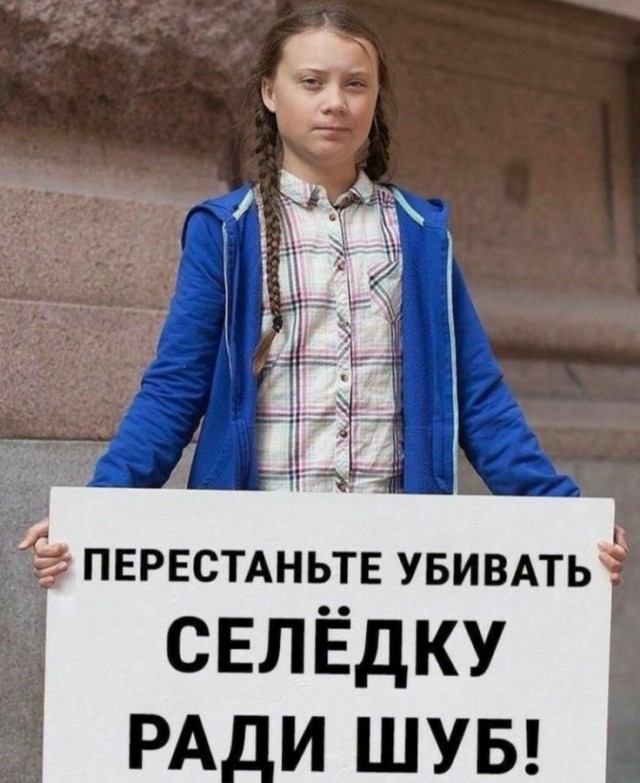 Помните, у нас в шапке ЯПа Грета висела, где сейчас пис