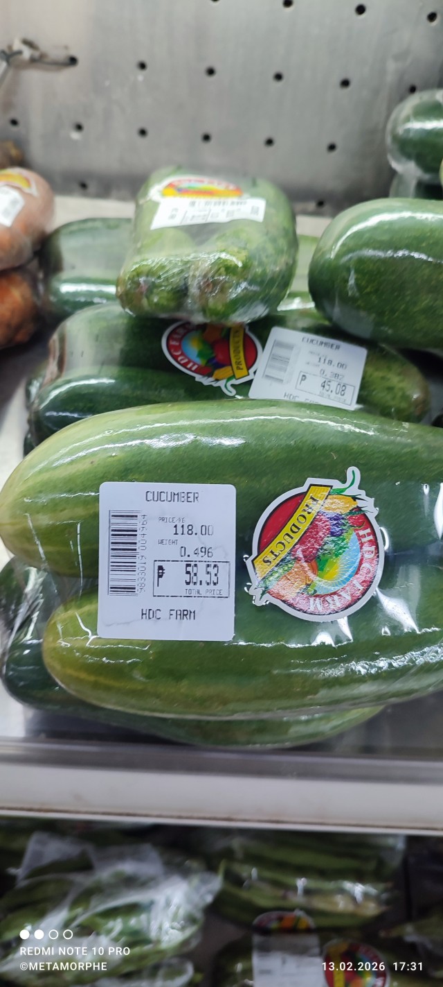 Продуктовая корзина на 2000 рублей в Китае