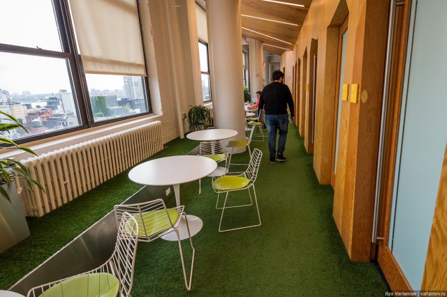 Офис Google в Нью-Йорке – работа мечты