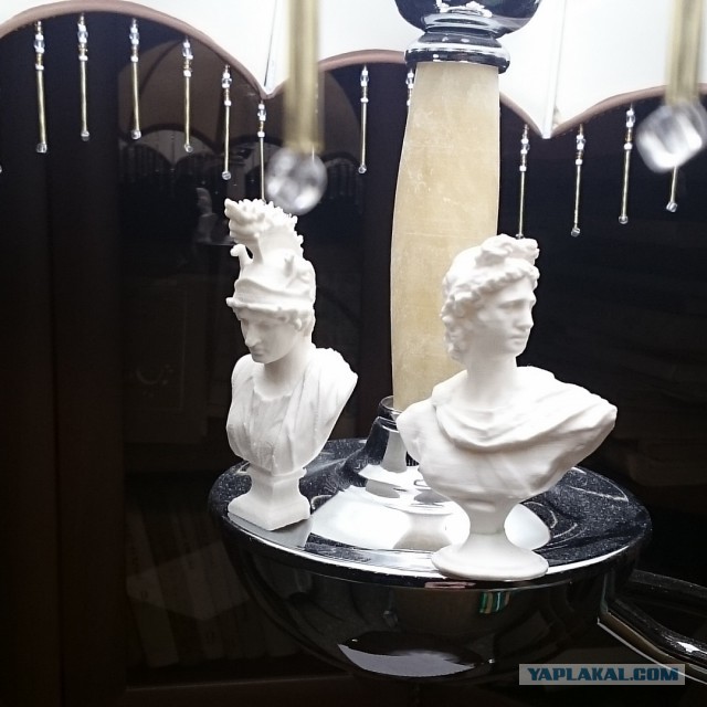 Распечатали на 3d-принтере льва
