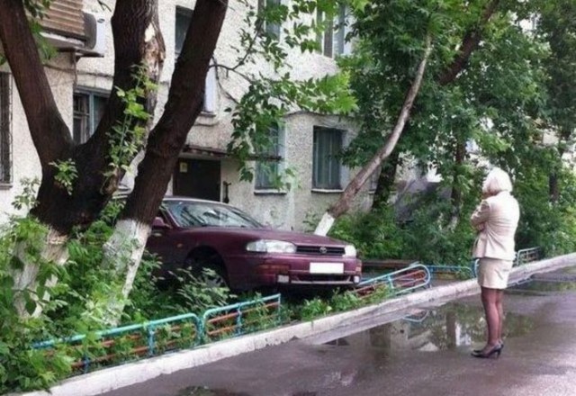 Фотографии, раскрывающих трепетное отношение женщин к автомобилям и вождению