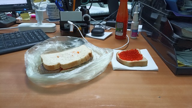 Мой типичный завтрак