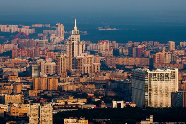 Останкинская телебашня. Отметка 503 метра