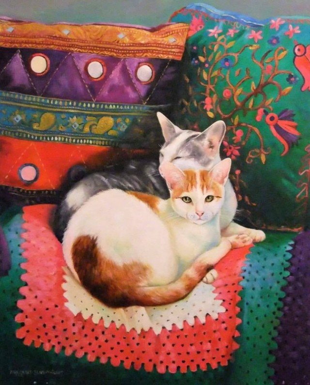 Картины к котовторнику