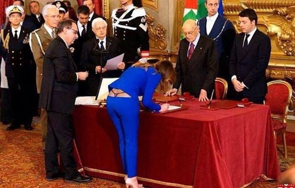 Мария Боски, министр конституционных реформ Италии