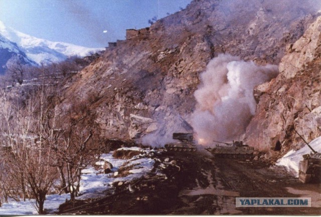 ТОС-1 в Афганистане