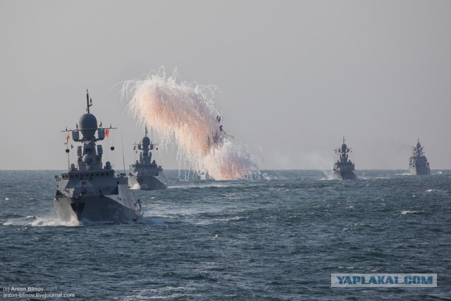 Итоговые учения Каспийской флотилии