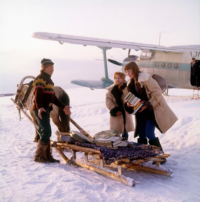 1970-е. На реке Лене