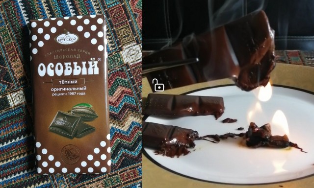 Проверяю еще один миф о шоколаде.