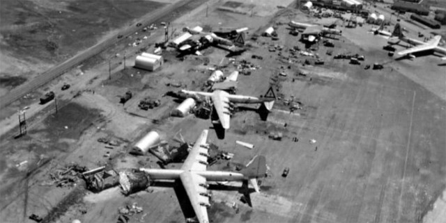 Ураган против дивизии стратегических бомбардировщиков США