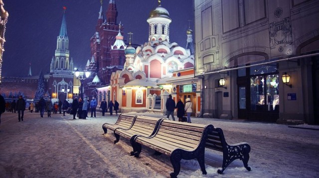 Москва зимняя и новогодняя. Часть вторая