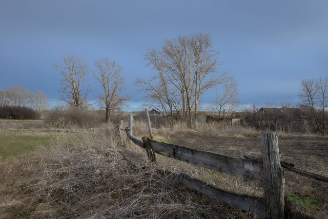 Начало весны в деревне