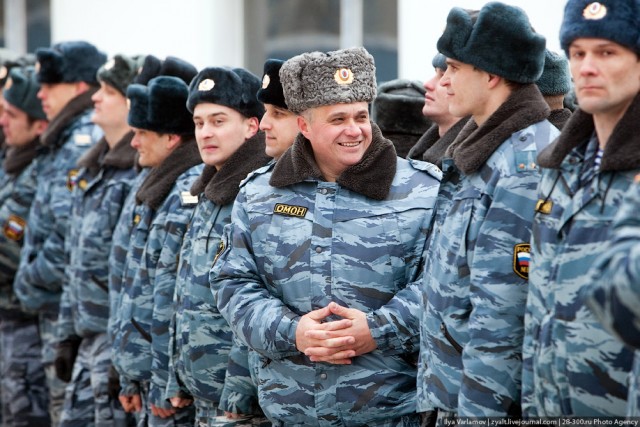 Где и как живет ОМОН