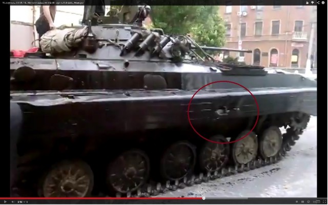 В Мариуполе захватили БМП