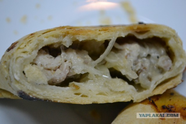 Узбекская кухня. Самса слоеная