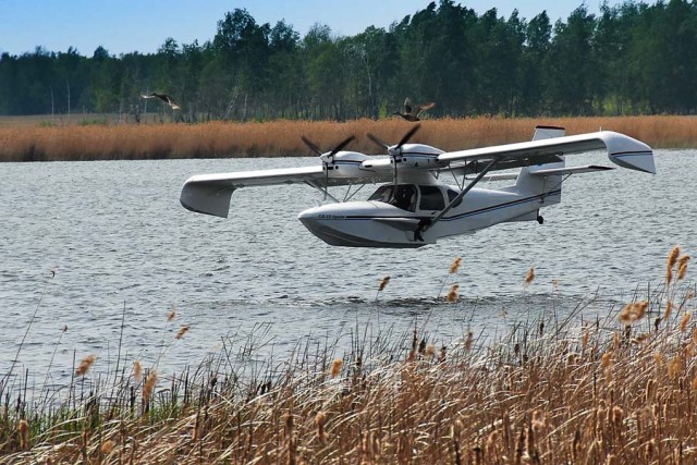 Новый российский самолет СК-12 "Орион"