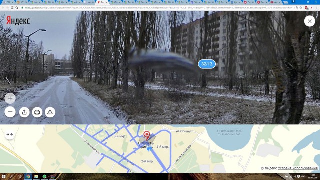 Город Припять в майнкрафт