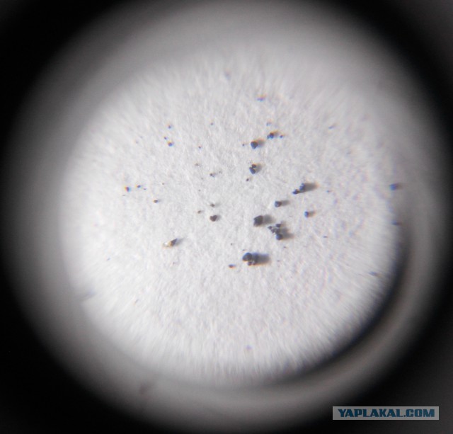 Микроскопические железные шарики