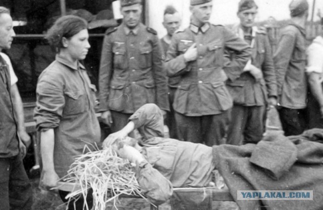 Советские женщины-военнослужащие в плену