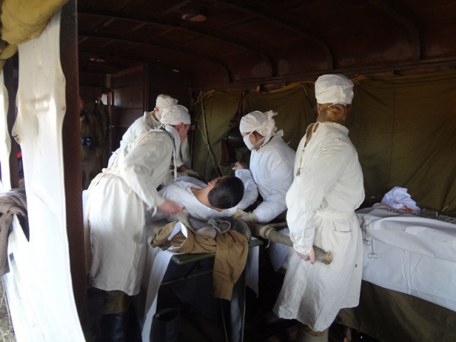 Тесово - Нетыльский. Реконструкция боя в 2017 году.