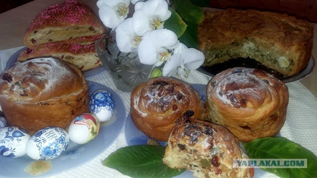 Пасхальный стол. Кулинары поздравляют!