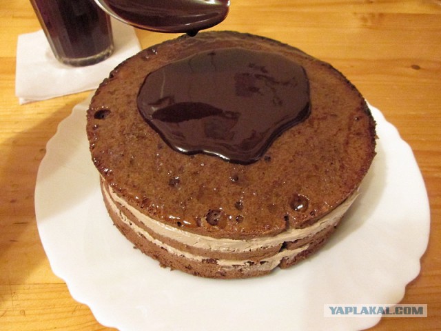 Торт «Прага» классический.