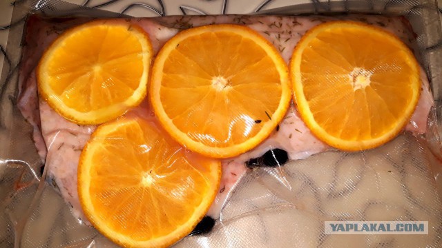 Су-вид. Утиная грудка с апельсином