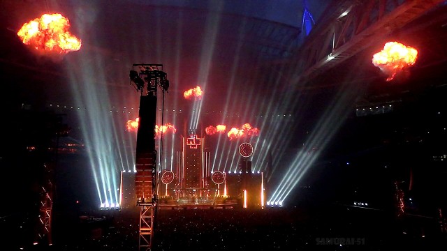 Rammstein подготовка стадиона к концерту