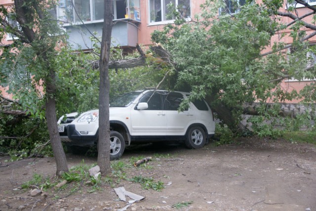 Торнадо в Благовещенске
