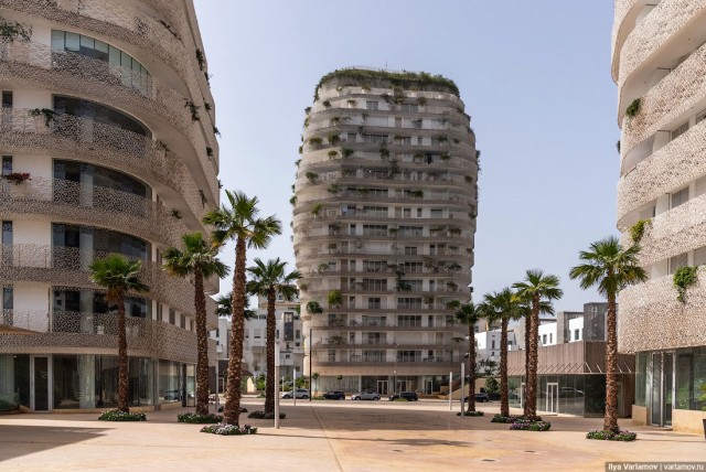 Новые районы Касабланки. Хотели бы так жить?