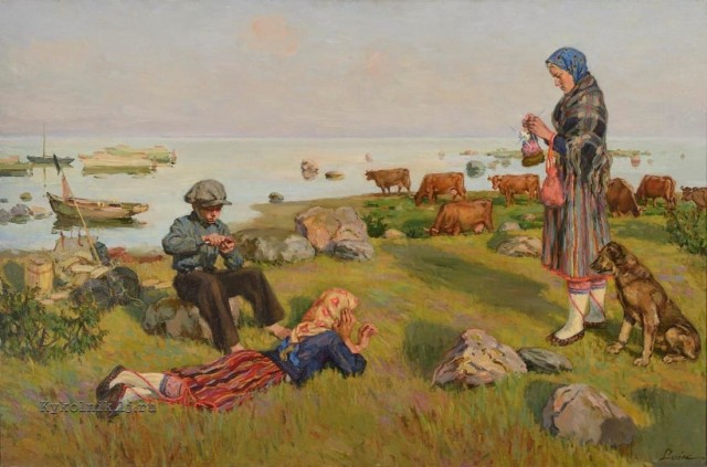 Труд в живописи СССР