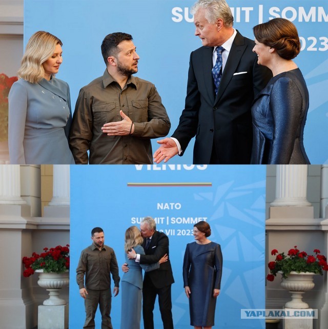 Кадр дня с саммита НАТО
