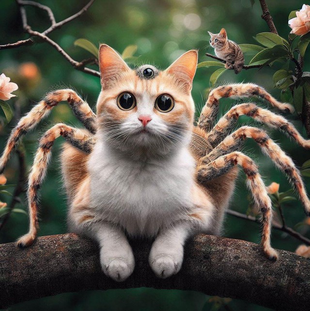 Удивительные приключения котиков в нейросети. К котовторнику