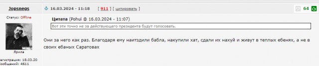Патриоты голосуют