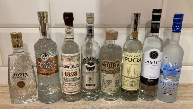 Опрос касаемо водки