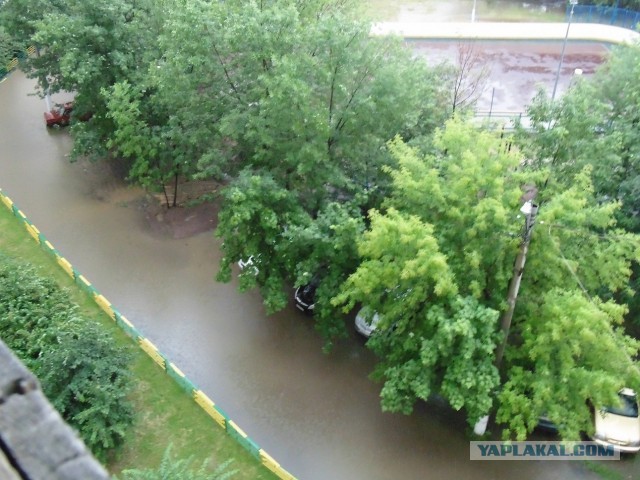 Потоп в Москве (30.06.2013)