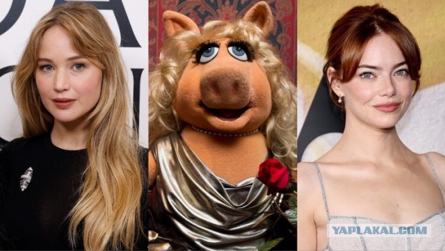 Disney готовит фильм о Мисс Пигги с Лоуренс и Стоун