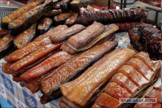 Насушим рыбки немного...