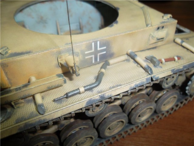 Pz.Kpfw.III Ausf.G - модель из бумаги