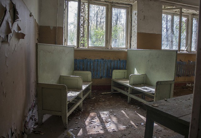 Чернобыль-2, внутри помещений.