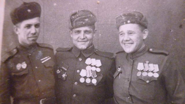 Лица героев Великой Отечественной Войны