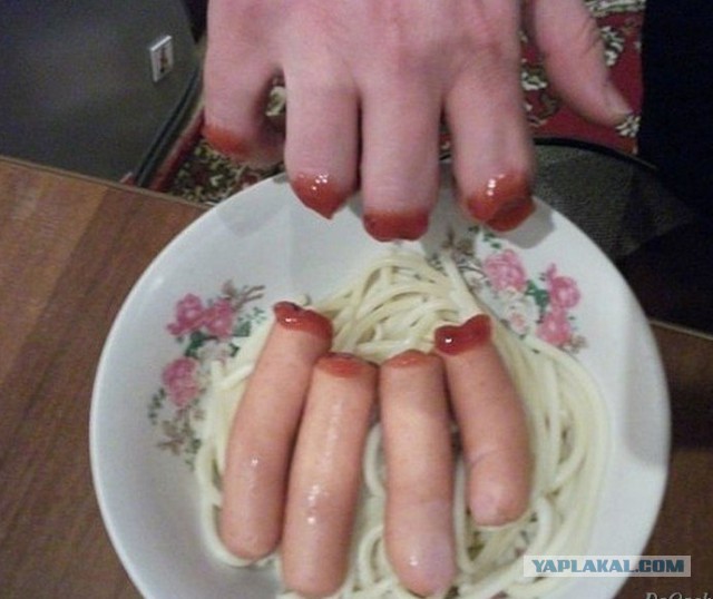 Интересные решения с сосисками.