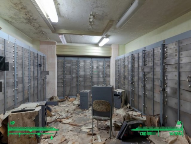 Заброшенное банковское хранилище в Москве