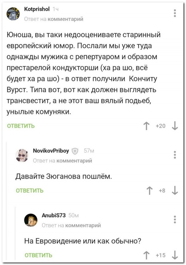 Забавные комментарии из социальных сетей (15.03.21)
