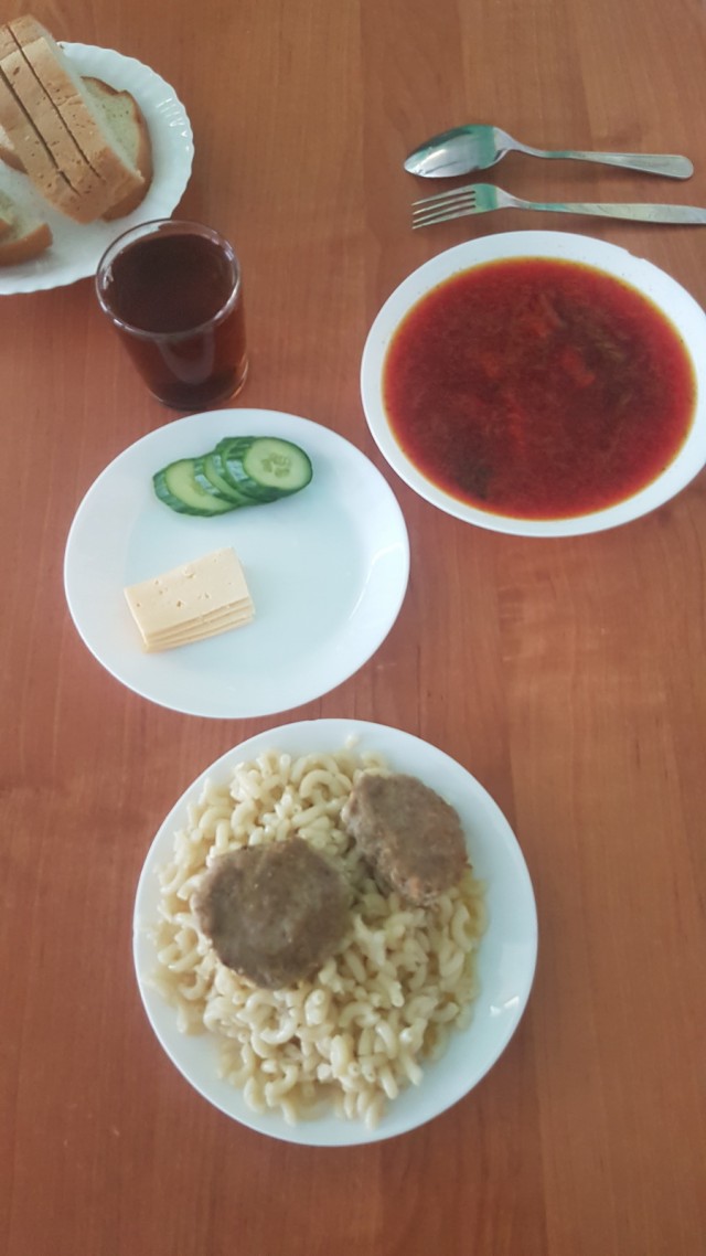 Школьные обеды (реальность)