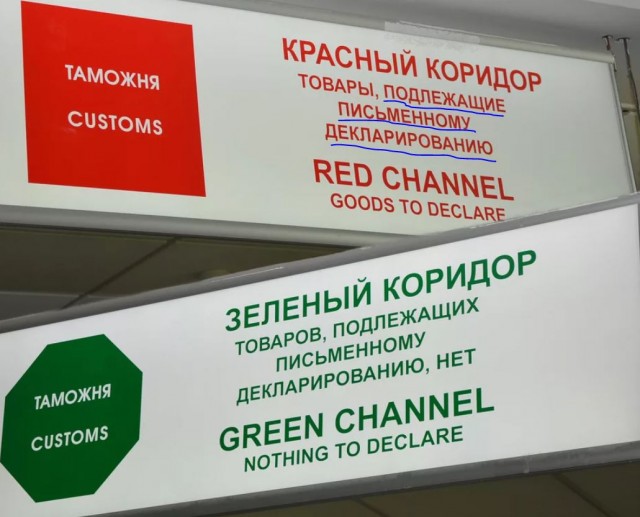 Россиянка перепутала коридоры в таможенной зоне Шереметьево и получила уголовное дело