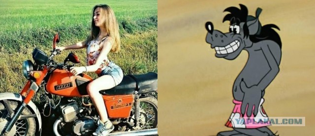 Мотодевушки.