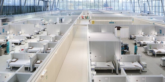 В Сокольниках из-за резкого числа заболевших возобновил работу ковидный госпиталь