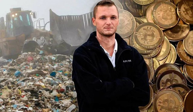 Британец, деваха которого по ошибке выбросила HDD с биткоинами на $750 млн, так и не добился права поискать его на помойке